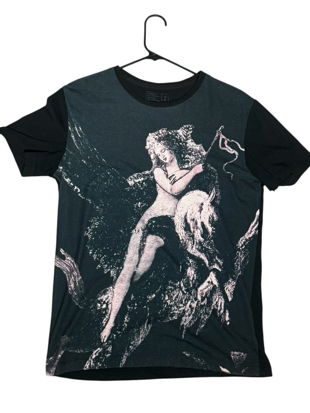 Vintage Mythology Dragon Muse Graphic Tee Mens SZ Small